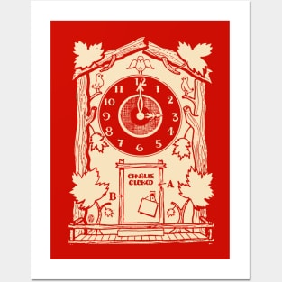 Vintage Charlie Cuckoo Clock Posters and Art